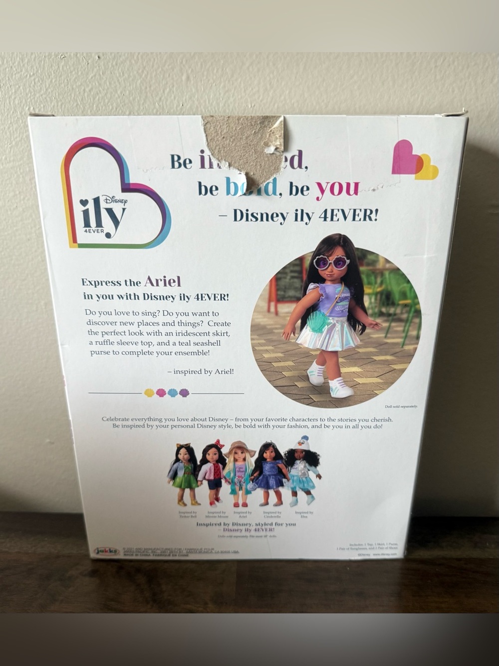 Disney ILY 4ever Little Mermaid Ariel Inspired Fashion Pack For 18" Dolls New - Picture 2 of 2